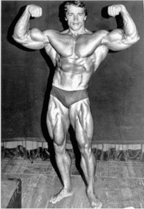 body builder, Arnold Schwarzenegger